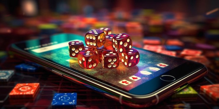 Antarmuka aplikasi mobile zibai dengan slot dan kasino langsung